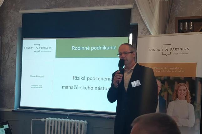 Fondati prezentácia seminár